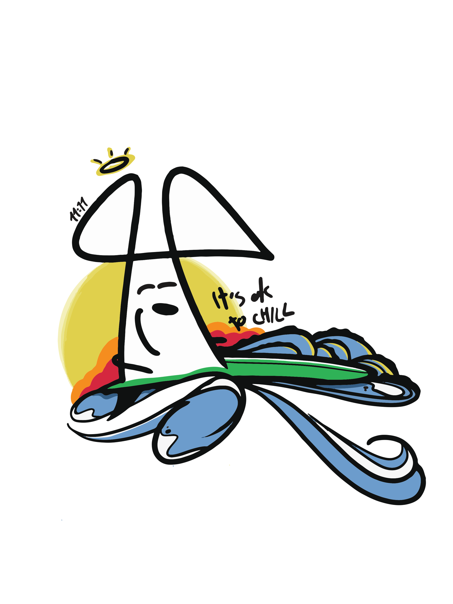 It's OK To Chill Print (Signed, 1 of 1)