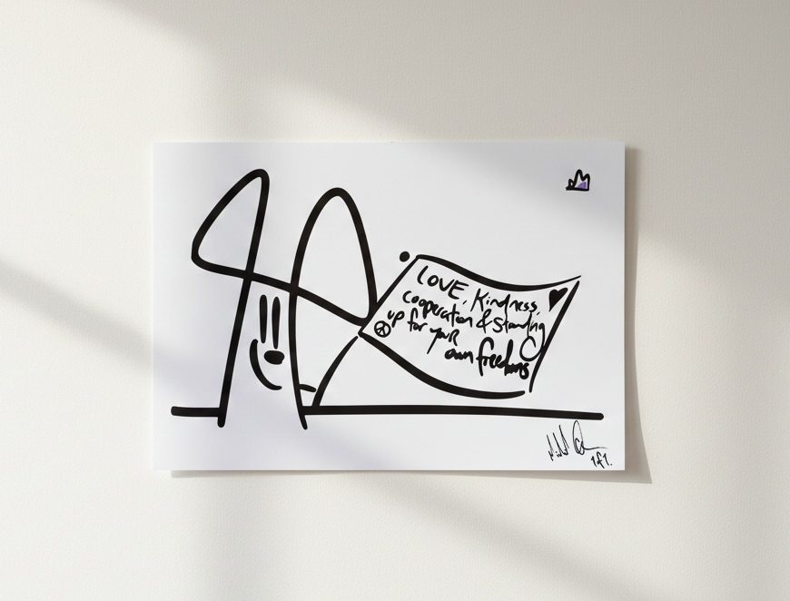 Here & Now Prints - Love & Kindness