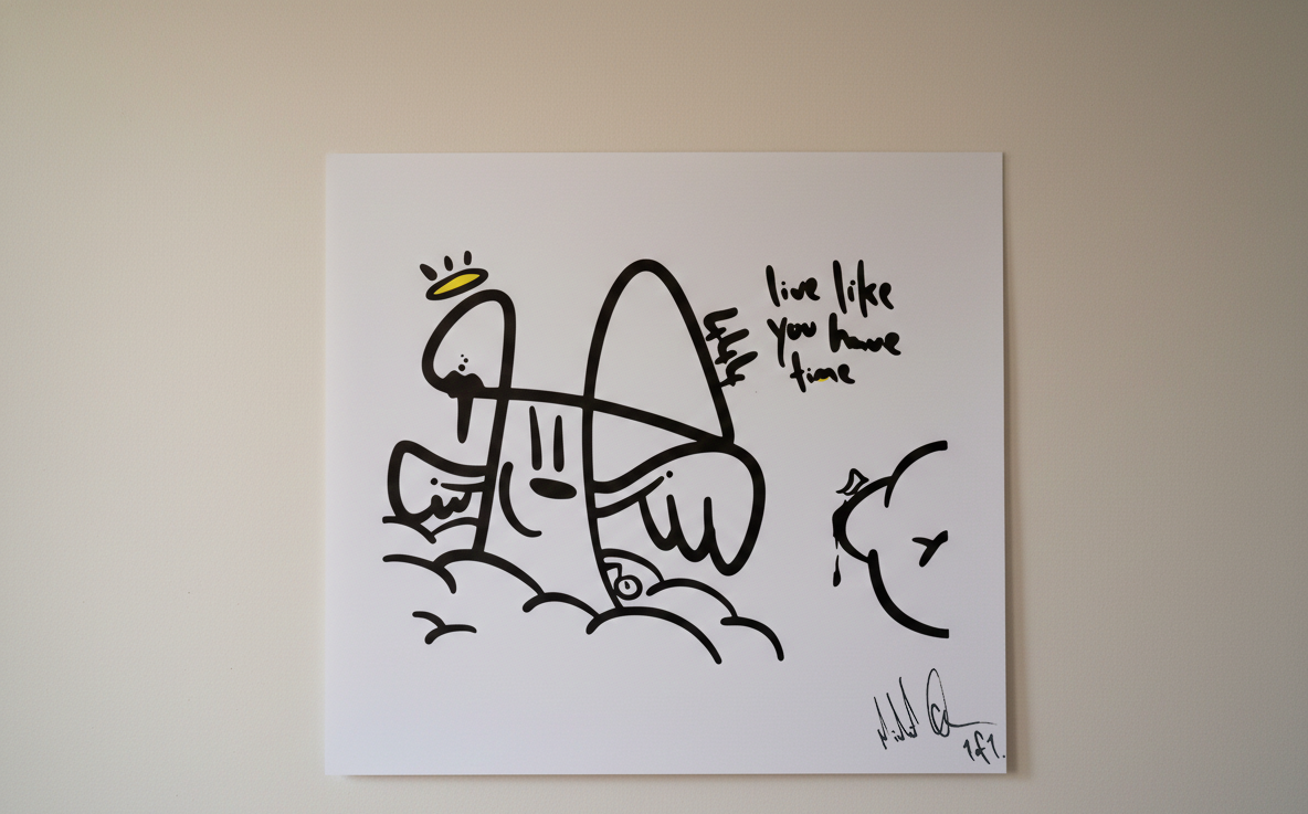 Here & Now Prints - Live Like You Have Time