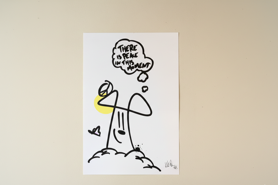 Here & Now Prints - There Is Peace...